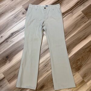 Y2K GAP Women’s 6 Hipster Trouser Straight Leg Mid Rise Khaki Dress Pants Chino